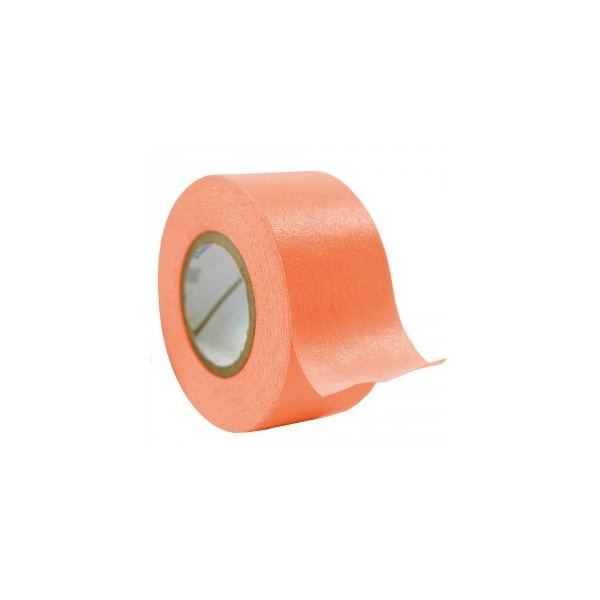 Time Tape, 3" Core, 1" Wide, Salmon, 6/PK